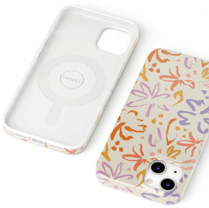 Casely iPhone 13 Case | Fit Check | Neutral Checkerboard | Compatible with MagSafe | Classic Ultra Slim Design