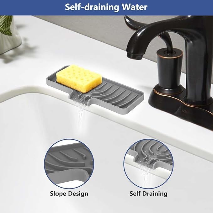 Silicone Sponge Holder for Kitchen Sink