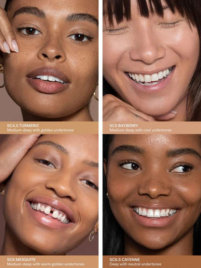 ILIA - True Skin Serum Concealer | Non-Comedogenic, Cruelty-Free, Vegan, Safe For Sensitive Skin, Reduces Appearance of Dark Circles + Blemishes (Arrowroot SC.5, 0.16 oz | 5 ml)