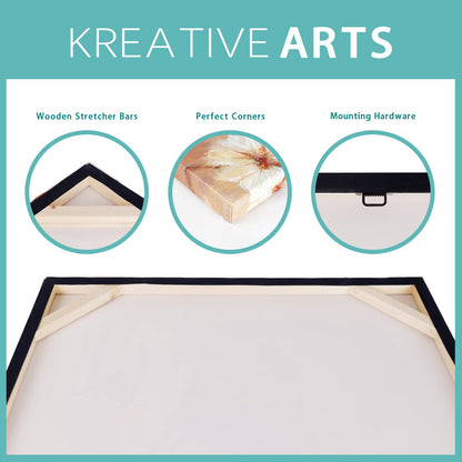 KREATIVE ARTS Motivational Wall Art Canvas Print Office Decor Inspiring Framed Prints Giclee Gallery Inspirational Entrepreneur Quotes for Meeting Room Decoration Classroom Drom (Potential)