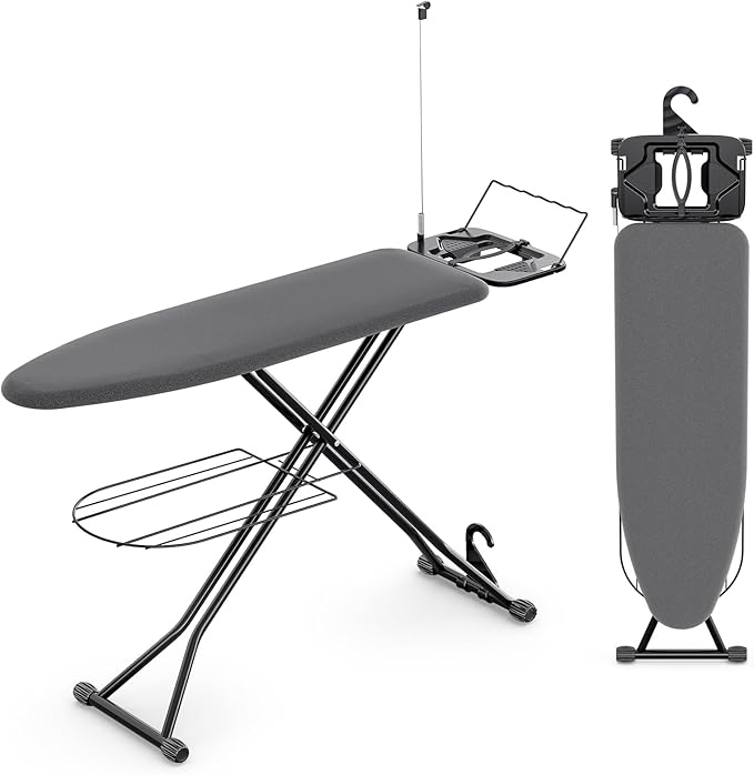 KINGBOARD Ironing Board, Compact Iron Board Full Size