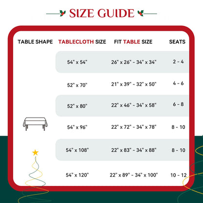 Softalker Christmas Checkered Tablecloth Rectangle - Red Buffalo Plaid Linen Cotton Gingham Xmas Table Cloths, Winter Farmhouse Table Decorations for Dining/Parties/Holiday, 54 x 80 Inch