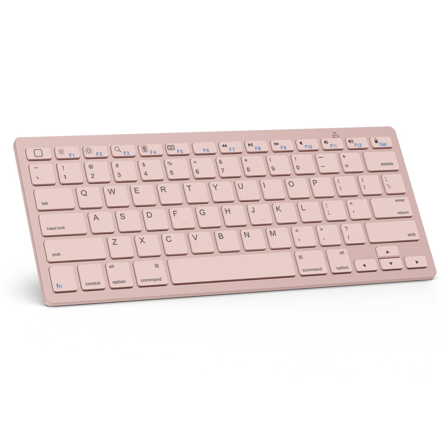 OMOTON Bluetooth Keyboard Compatible with iPad 10th Generation, iPad 10.2 (9th/8th/7th), iPad Pro 13/12.9/11 inch, iPad Air/Mini and More iOS Devices, White