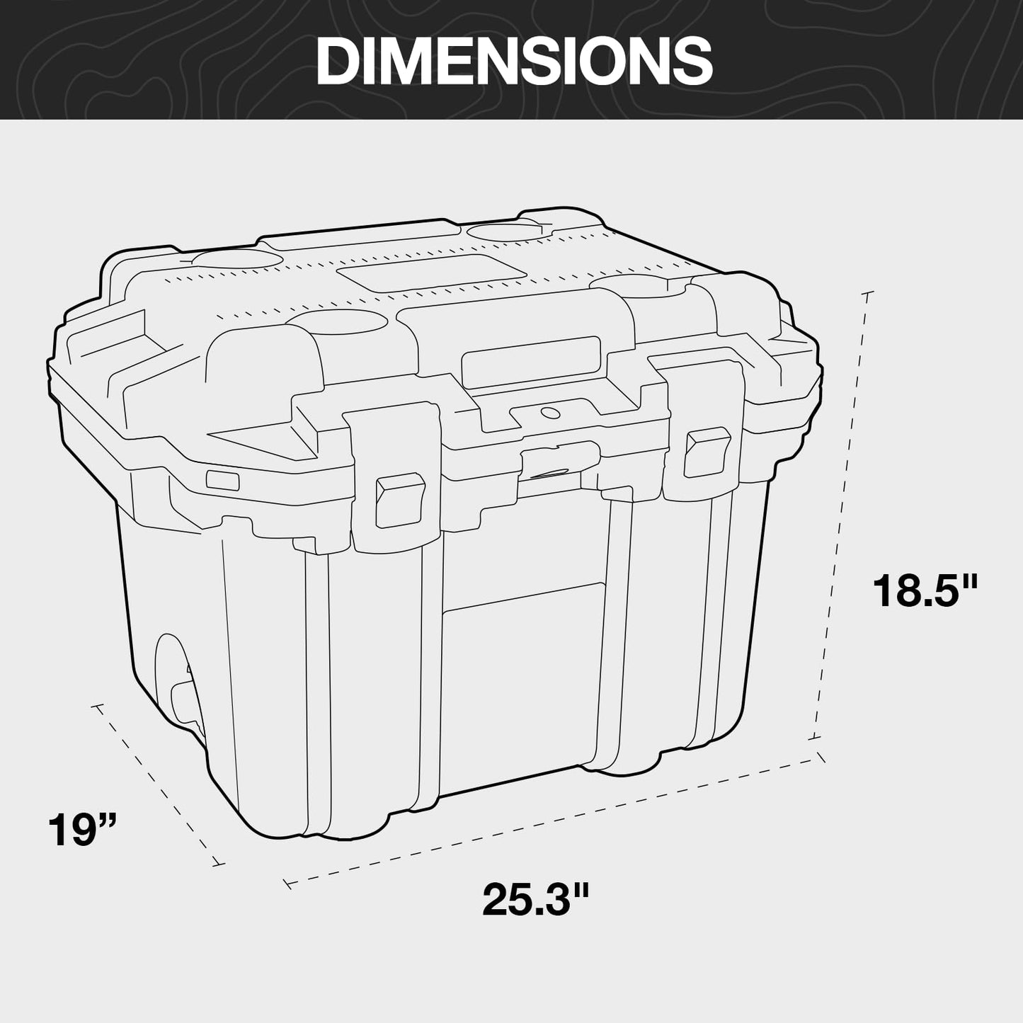 Pelican 30 Quart Elite Cooler (White/Gray)