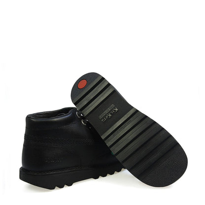 Kickers Men's Kick Hi Classic Ankle Boots | Extra Comfortable | Added Durability | Premium Quality, Black, 8 UK