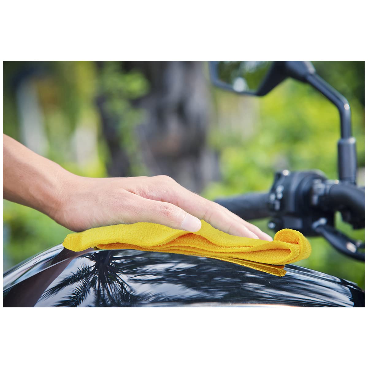 Kirkland Signature 713160 Ultra Plush Microfiber Towels 36 Pack, Yellow,H 40.6 x W 40.6 cm