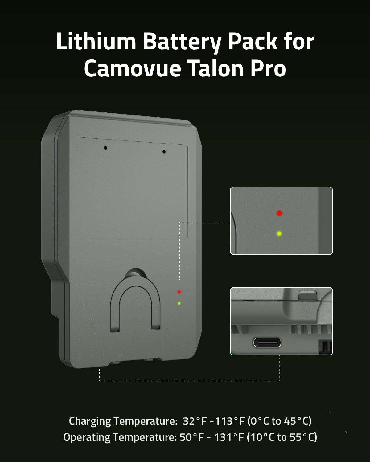 CAMOVUE True 4K 4G LTE Cellular Hunting Camera Outdoor+Battery Pack+64G SD Card, 0.2s Trigger Speed, Game or Trail Camera with GPS, Non-Glow IR Night Vision, SIM Card, Motion Capture, Talon Pro Kit