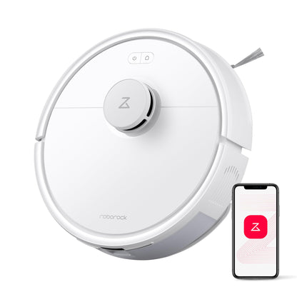 roborock Q7 L5 Robot Vacuum and Mop Combo, 8,000Pa Suction, Upgraded from Q5 Pro, Dual Anti-Tangle System, LiDAR Navigation, Multi-Level Mapping, Self-Charging Robotic Vacuum Cleaner, Black