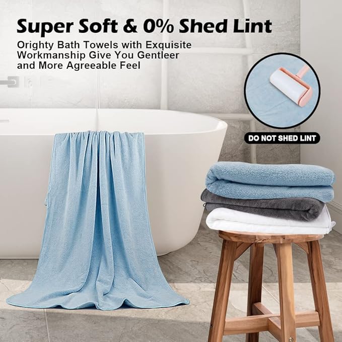 Orighty Bath Towels Pack of 4