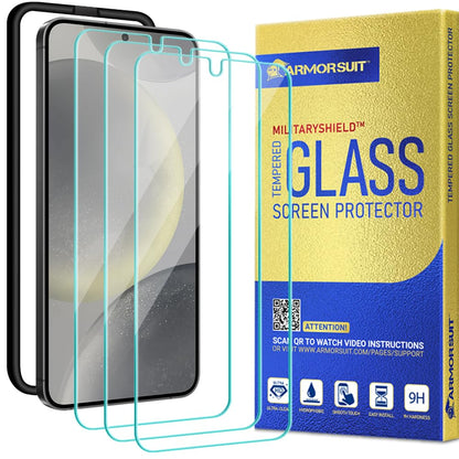 ArmorSuit 2 Pack for Samsung Galaxy S24 Ultra Screen Protector (6.8") Case Friendly MilitaryShield HD Clear Film - Made in USA