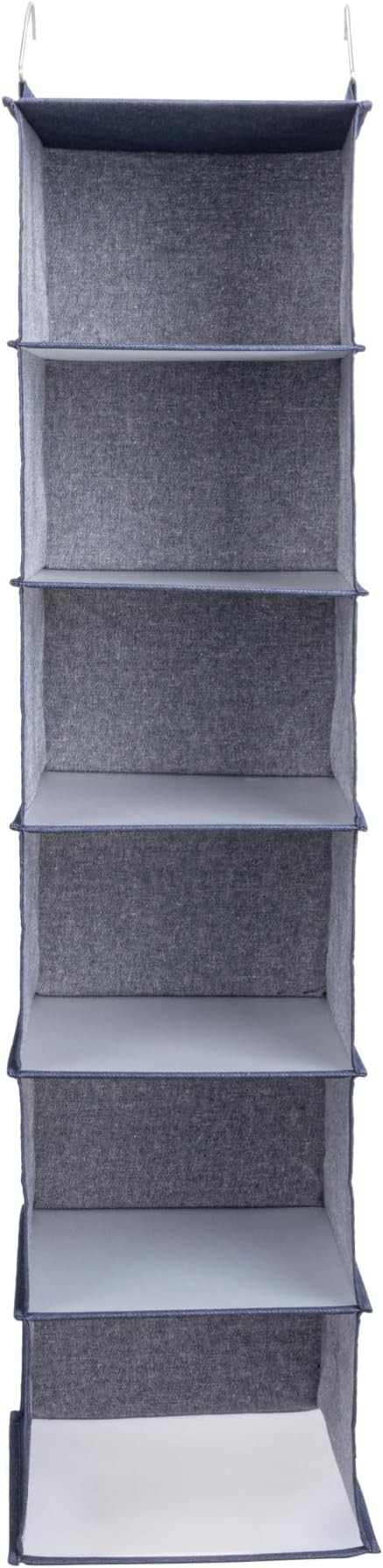 Household Essentials Hanging Cotton Blend Closet Organizer