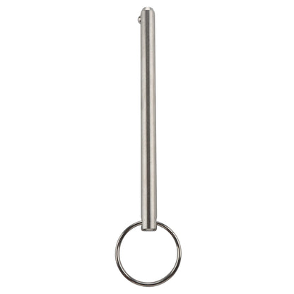2 Pack Quick Release Pin, Diameter 5/16"(8mm), Overall Length 4.72"(120mm), Usable Length 4.13"(105mm), Full 316 Stainless Steel, Bimini Top Pin, Marine Hardware