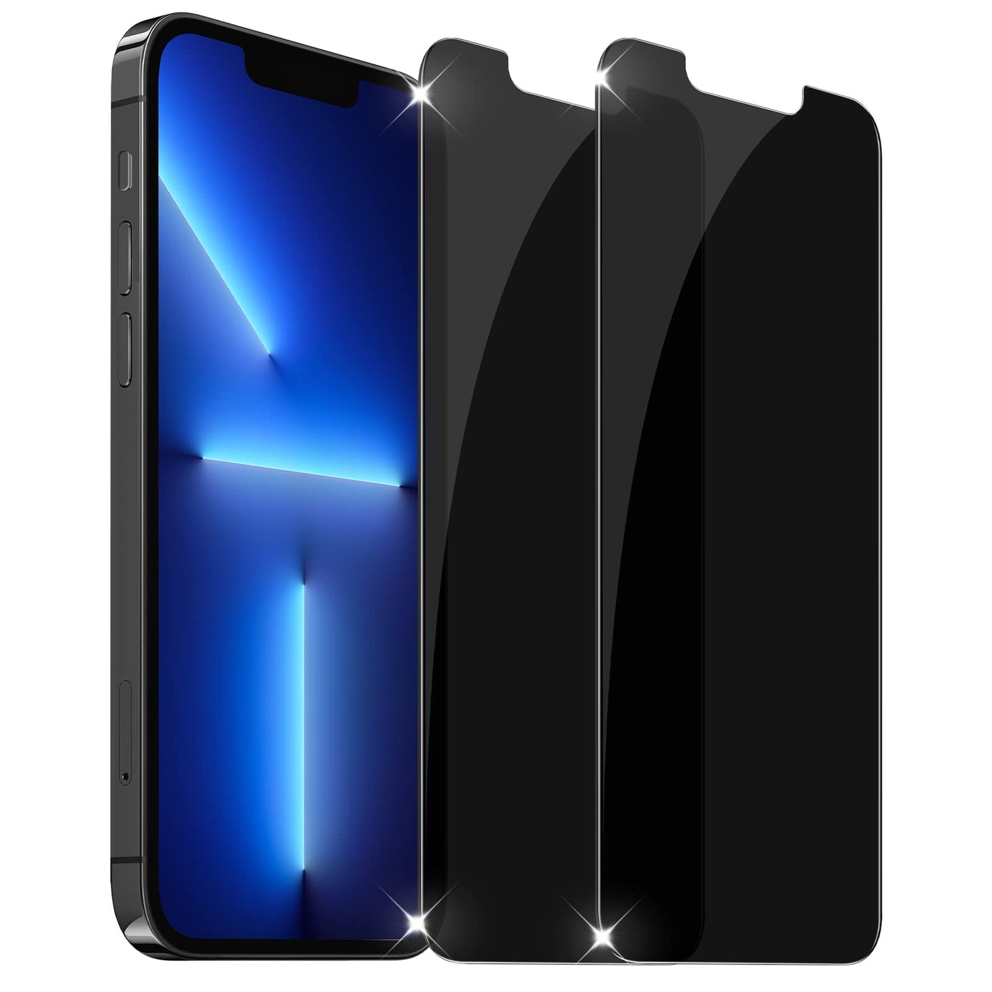 [2 Pack] Privacy Screen Protector for iPhone 11/XR, YMHML Tempered Glass Anti-Spy Bubble Free Case Friendly Easy Installation Film for iPhone 11/XR 6.1 Inch