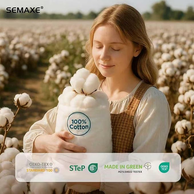 SEMAXE 12 Pack Hand Towels for Bathroom, 100% Cotton Towels