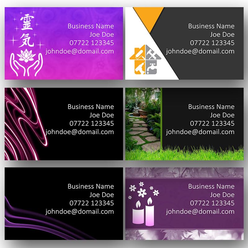 Business Cards Custom Personalised Printed Business Card