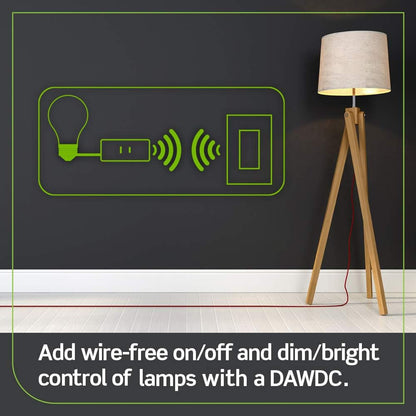 Leviton Decora Smart Switch, Wi-Fi 2nd Gen, Neutral Wire Required, Works with Matter, My Leviton, Alexa, Google Assistant, Apple Home/Siri & Wired or Wire-Free 3-Way, D215S-1RW, White