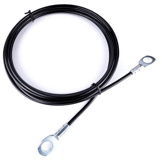 Fitness Pulley Cable,Replacement Cable Machine Accessories,Cable Pulley Attachments for Gym -Thick 5mm(0.2inch) Heavy Duty Steel Wire Rope for Home Gym Cable Pulley Machine (Type-A, 79 inches)