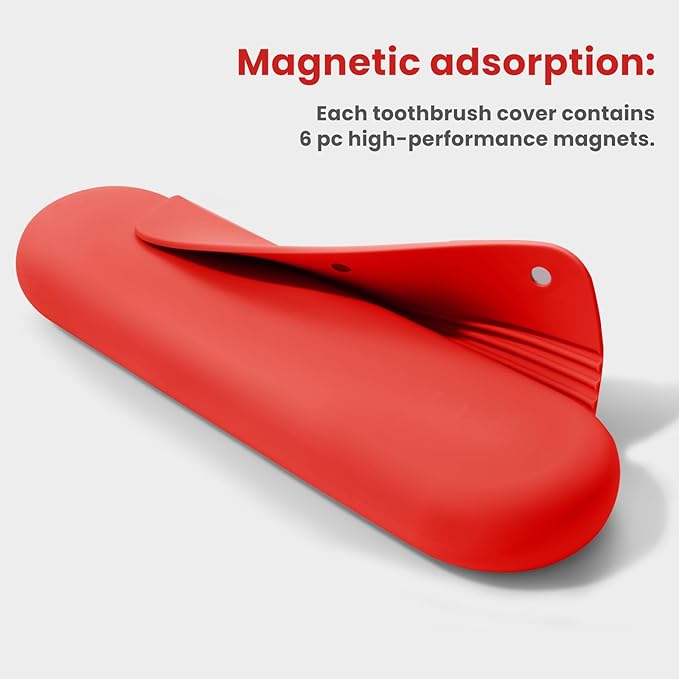 Silicone Electric Toothbrush Travel Case, Manual Toothbrush Travel Cover