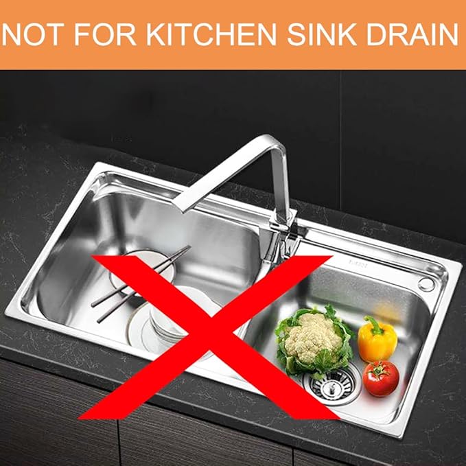 1.0" Bathroom Sink Drain Strainers, Mop Pool, RV Sink, Stainless Steel Drain