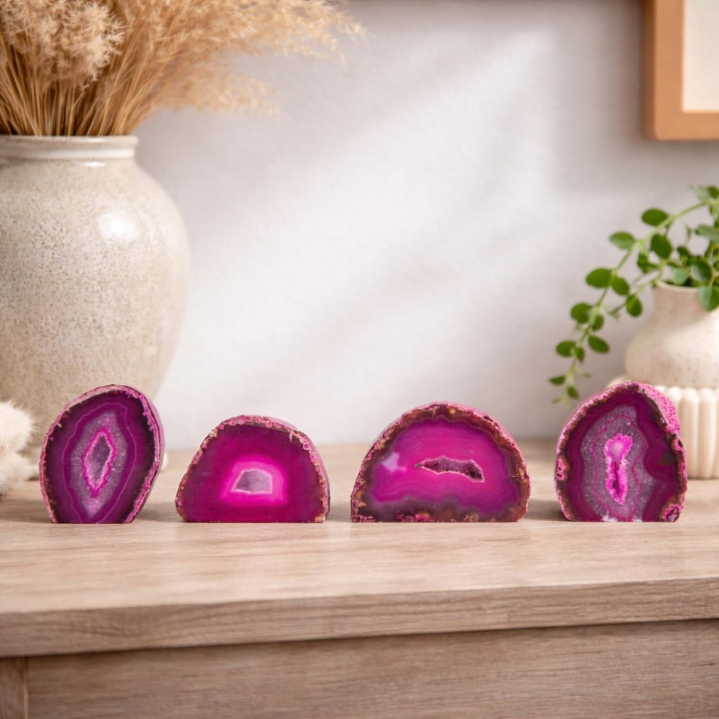 Fossil Gift Shop 2-3" Agate Geode (Pink)
