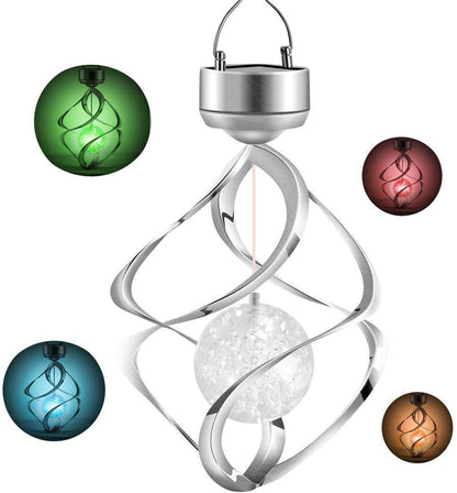 Solar Lights Outdoor Yard Decor Wind Chimes LED Colour Changing Hanging Light for Design Decoration for Garden, Patio, Balcony,Lawn Birthday Gifts for Women Mom Grandma