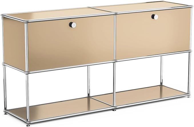 Modern Storage Cabinet Sideboard Versatile Free-Standing Organizer Cabinets