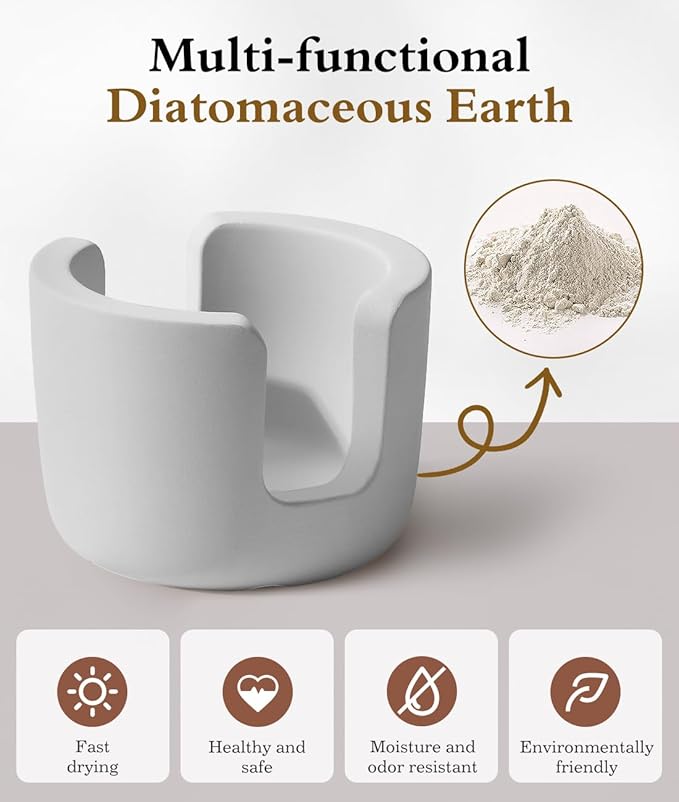 Luxspire Diatomite Sponge Holder