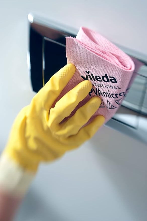 Vileda 143586 Micro Cleaning Cloth, 5 Pieces, 38x35 cms