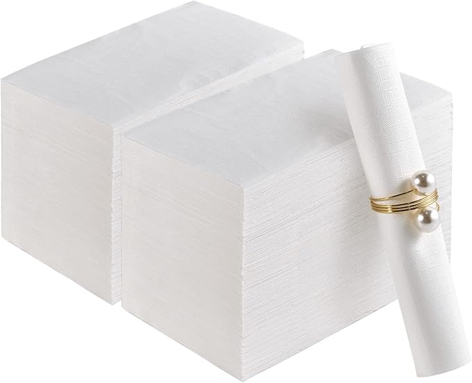 200 Pack Paper Napkins Disposable Guest Towels, Absorbent Paper Hand Towels