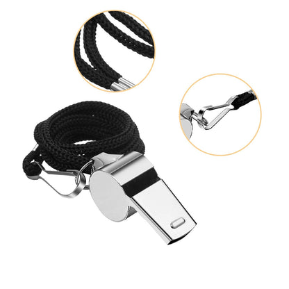 SANNIX 28 Pack Whistle, Coach Whistle with Lanyard Sports Whistles Loud Crisp Sound Whistle for Coaches Referees Training Gyms Emergency