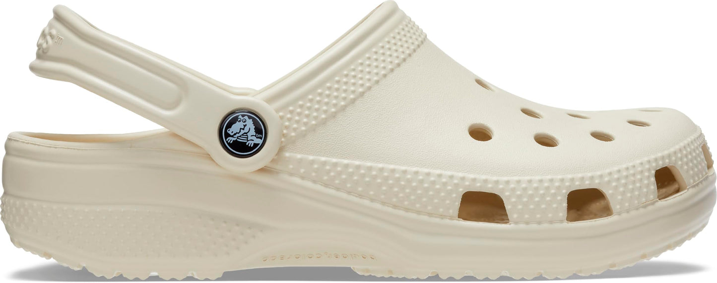 Crocs Unisex Classic Clogs Clogs, Bone,4 UK Men/ 5 UK Women