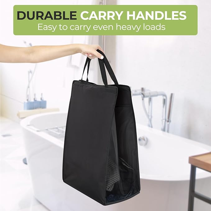 FENTEC Fentec Hanging Laundry Hamper, Hanging Laundry Basket, Slim Laundry