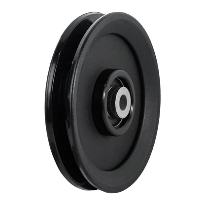 Luwint 115mm/4.5” Bearing Pulley Wheel, 1 Pcs Pulley Replacement Home Gym System Equipment Parts Cable Machine