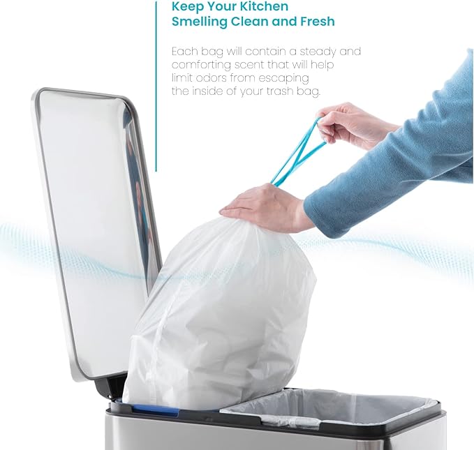 Home Zone Living 5.3 Gallon Kitchen Trash Bags