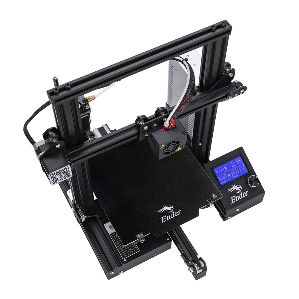 Creality Original Ultra Flexible Removable Magnetic 3D Printer Build Surface Heated Bed Cover for Ender 3 S1/Ender 3/Ender 3 pro/Ender 3 V2/Ender 5 3D Printer 235 * 235 * 1mm