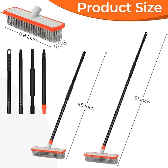 MAVRIZ Stainless Steel Concrete Brush
