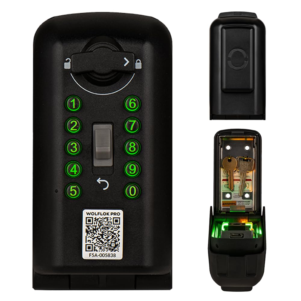 Maximum Security Push-Button Lock Box by Wolflok