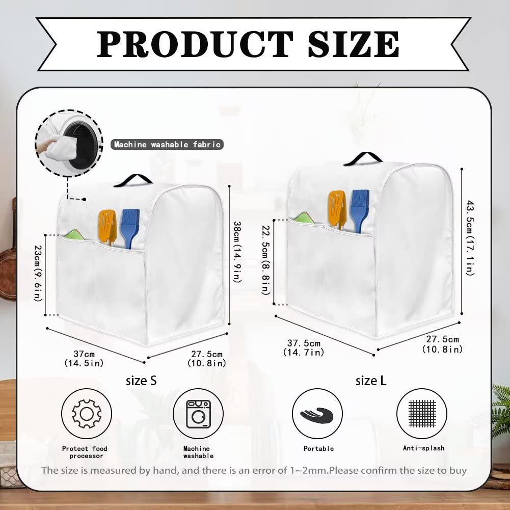 Annejudy Butterfly Roses Pattern Kitchen Aid Mixer Cover, Kitchen Stand Mixer Dust Cover with Handle, Kitchen Aid Covers for Stand Mixer or Coffee Maker With Pocket, Kitchen Aid Mixer Assecories
