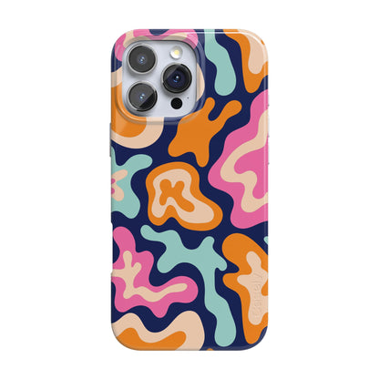 Casely iPhone 16 Pro Case | Be Mine | Tiny Hearts | Compatible with MagSafe | Classic Ultra Slim Design