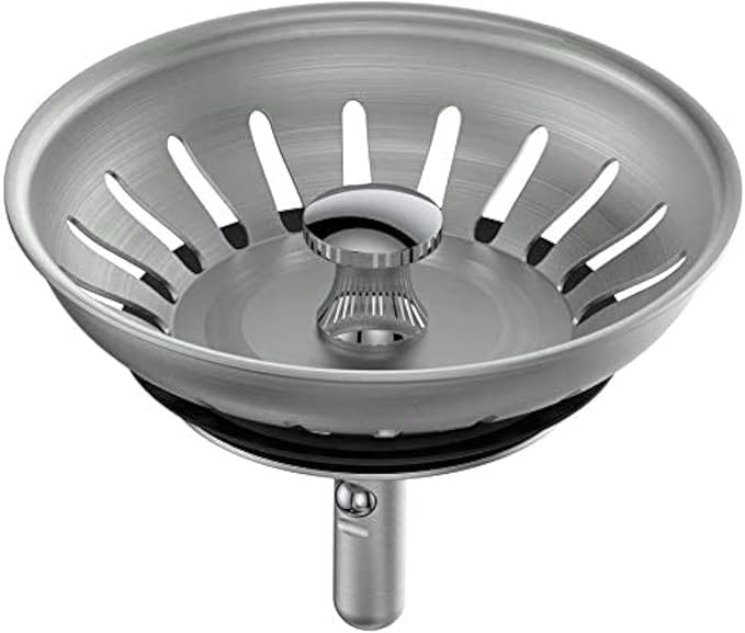 KANARY Stainless Steel Kitchen Sink Strainer Basket-Replacement
