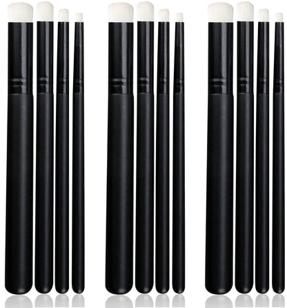 UNIMEIX Mini Blending Brushes for Card Making, Dry Miniature Painting Set Background Blender Paint Brushes Small Detailed Paint Watercolor Brushes (12 Pack)
