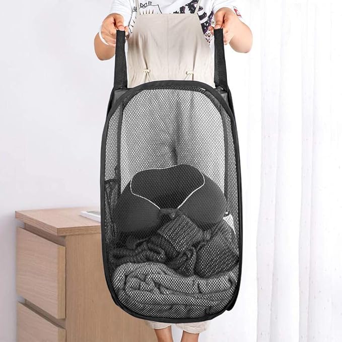 Mesh Pop up Laundry Hamper