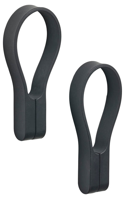 Zone Denmark Loop Towel Clip - Magnetic Towel Hanger - Keeping Your Towels Secure and Your Bathroom Organized. The Perfect Style and Functionality for a Neat and Tidy Bathroom Décor. (Pack of 2)