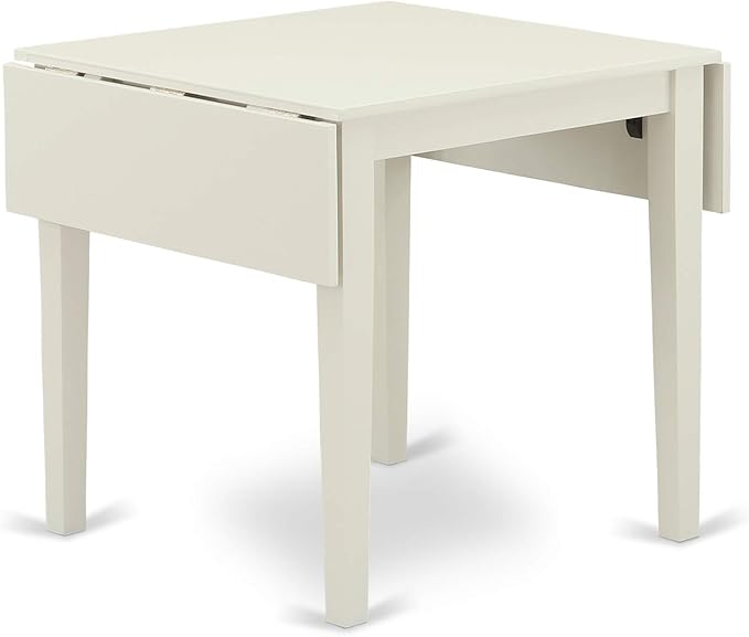 East West Furniture NDVA5-LWH-W 5 Piece Dining Table Set