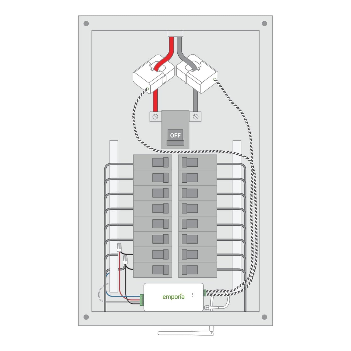 Emporia Vue 3 Home Energy Monitor - Smart Home Automation Module and Real Time Electricity Usage Monitor, Power Consumption Meter, Solar and Net Metering for UL Certified Safe Energy Monitoring