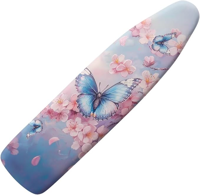Cherry Blossom Butterfly Padding Ironing Board Covers Easy to Install Stain