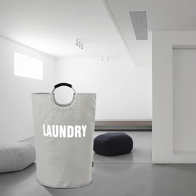 DOKEHOM 160L XX-Large Laundry Basket, Collapsible Laundry Bag, Foldable Laundry