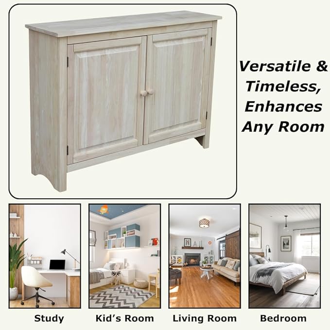 Solid Wood Hall Cupboard