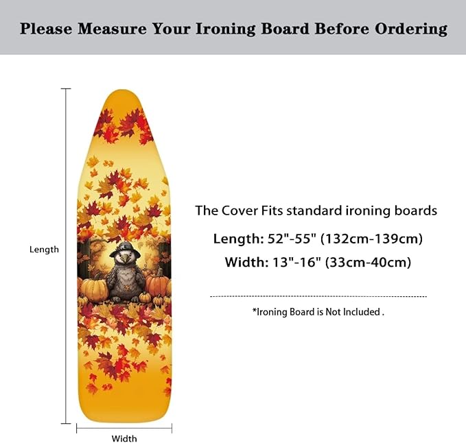 Penguin Ironing Board Cover and Pad Table Top Ironing Board Cover Standard Size