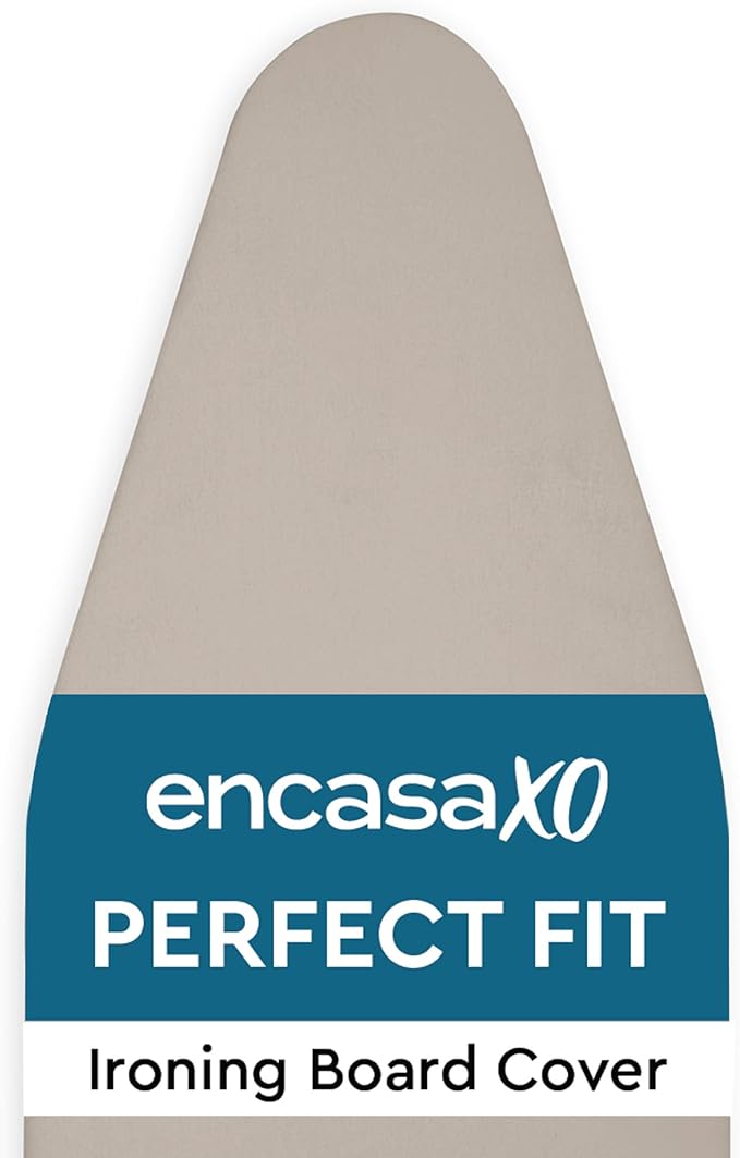 Encasa XO Ironing Board Cover and Pad 54"x18" - 4mm Felt X-Large Iron Board